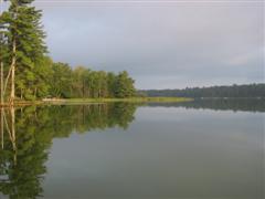 A beautiful, peaceful moment on the lake